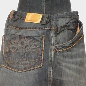 Timberland Mens Medium wash relaxed jeans 34